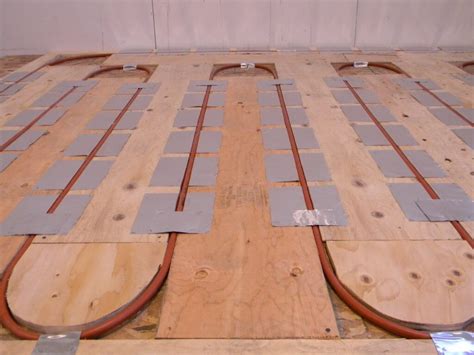 radiant floor heating tubing instructions